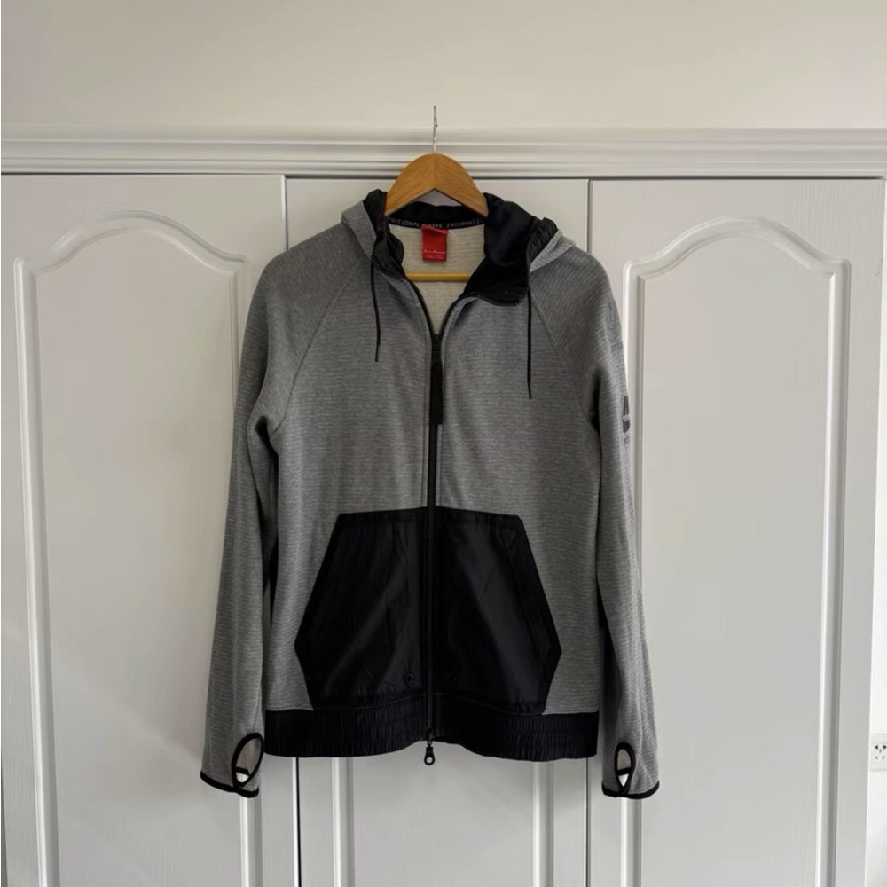 Nike Gray and Black Utility Jacket